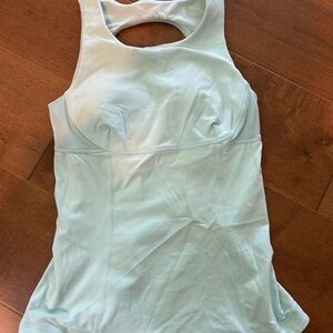 Mint Green Athletic Tank Top